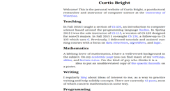 Desktop Screenshot of curtisbright.com
